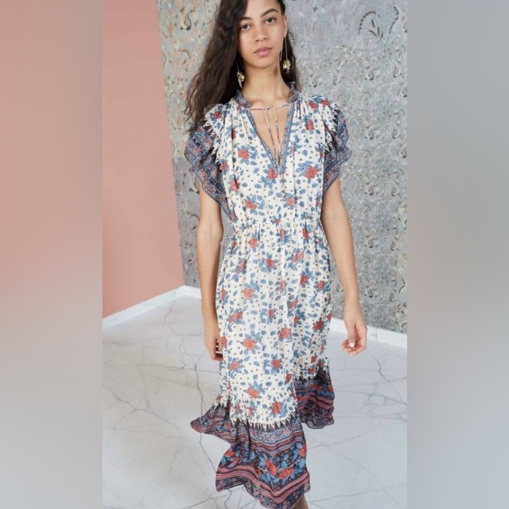 COPY - Ulla Johnson Reese Midi Dress 0 worn once